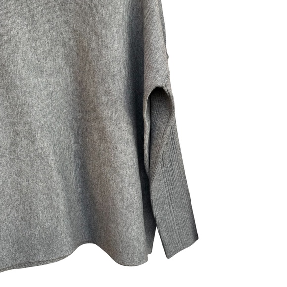 Nordstrom Rack Dark Grey Heathered Knit Turtleneck Sweater - Picture 5 of 8